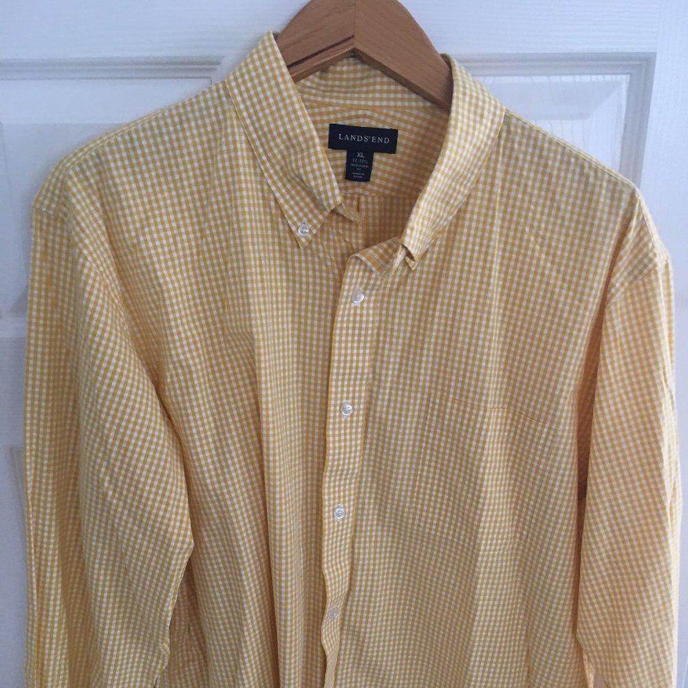 Lands' End Long Sleeve Dress Shirt